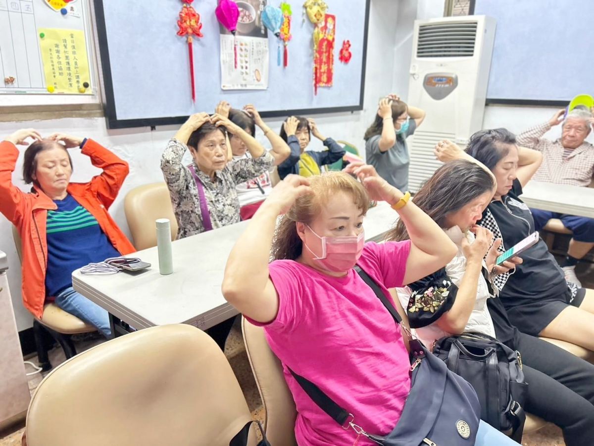 基隆芳療課照片紀錄