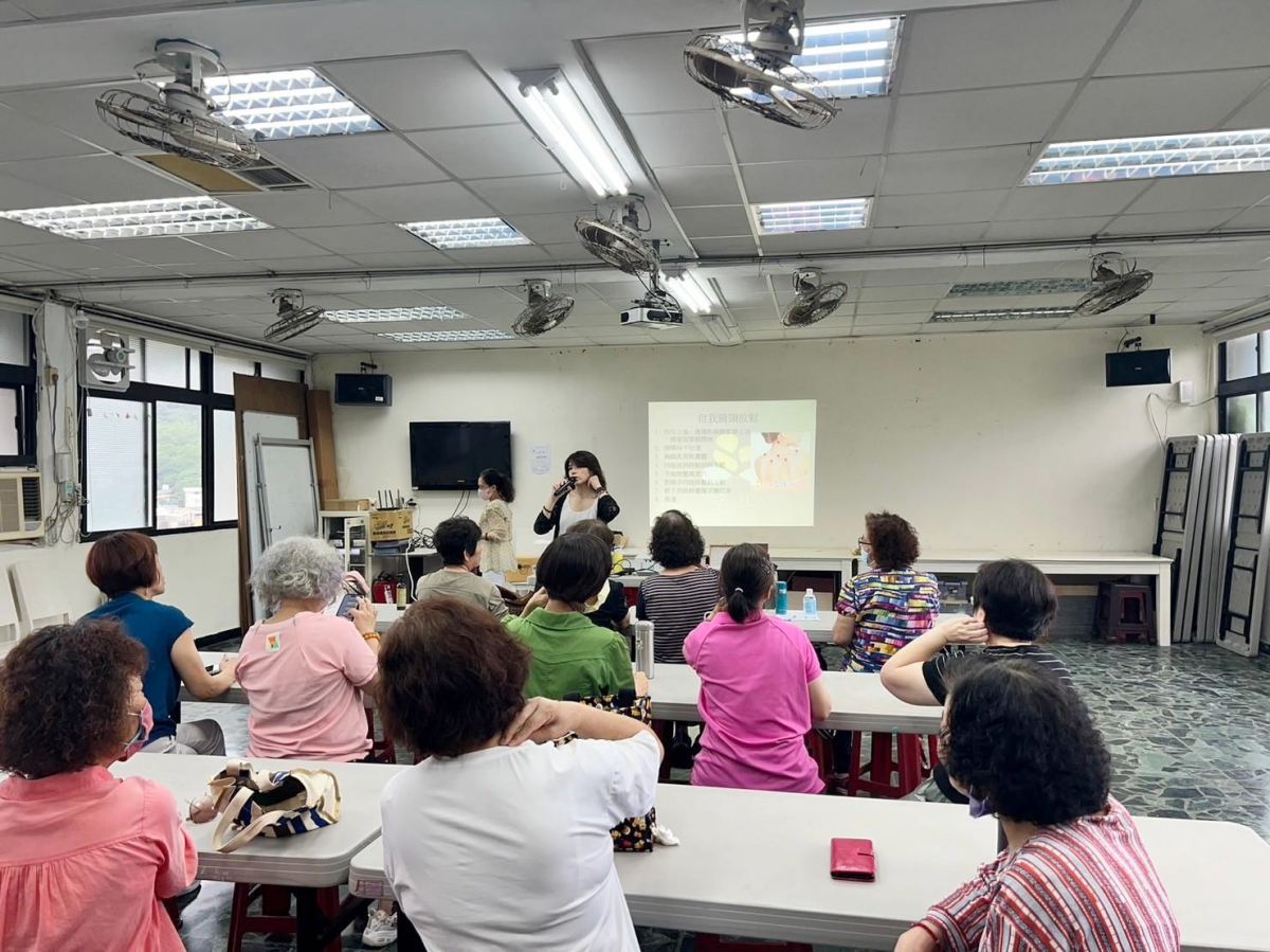 基隆芳療課照片紀錄