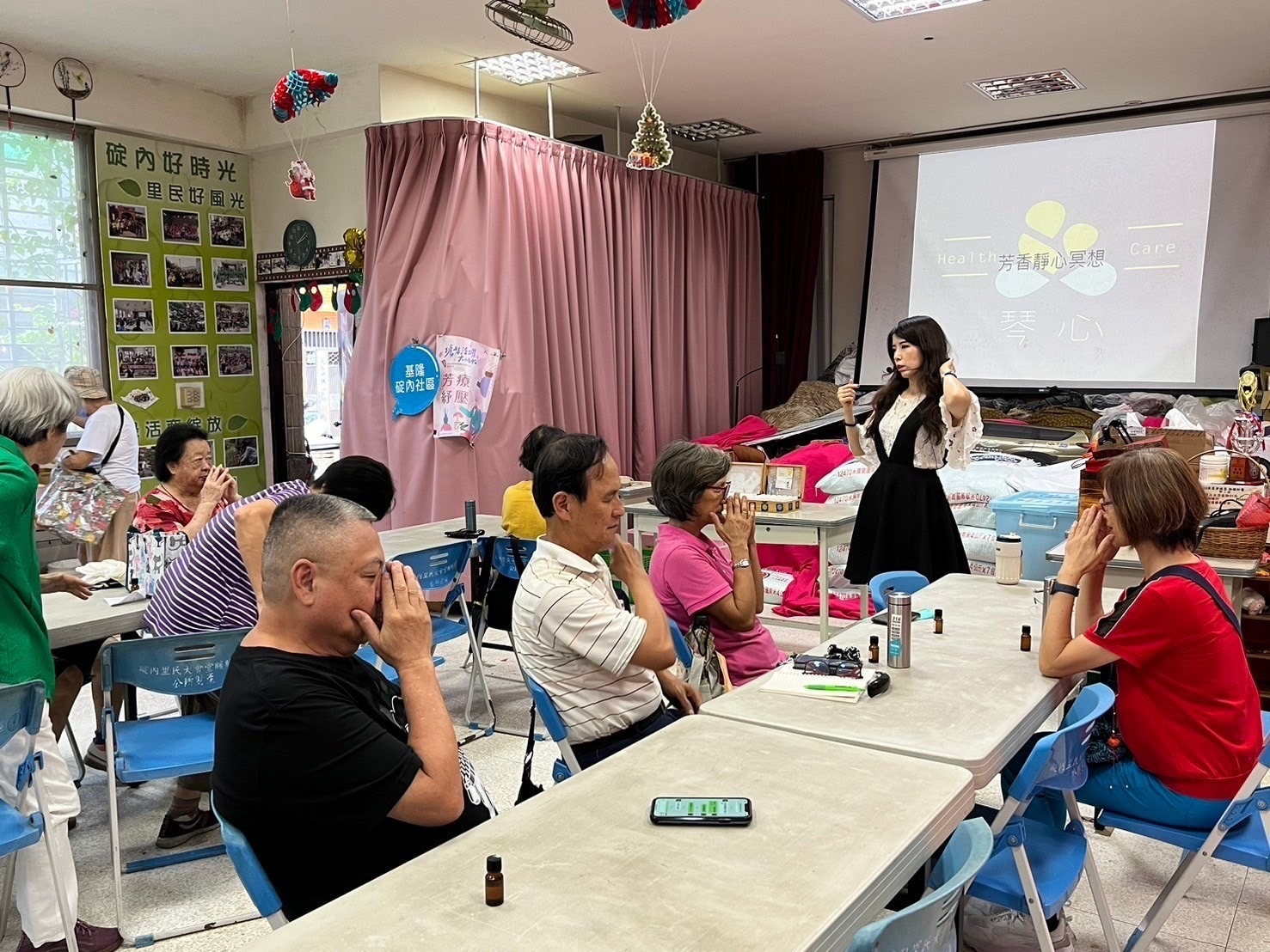 基隆芳療課照片紀錄