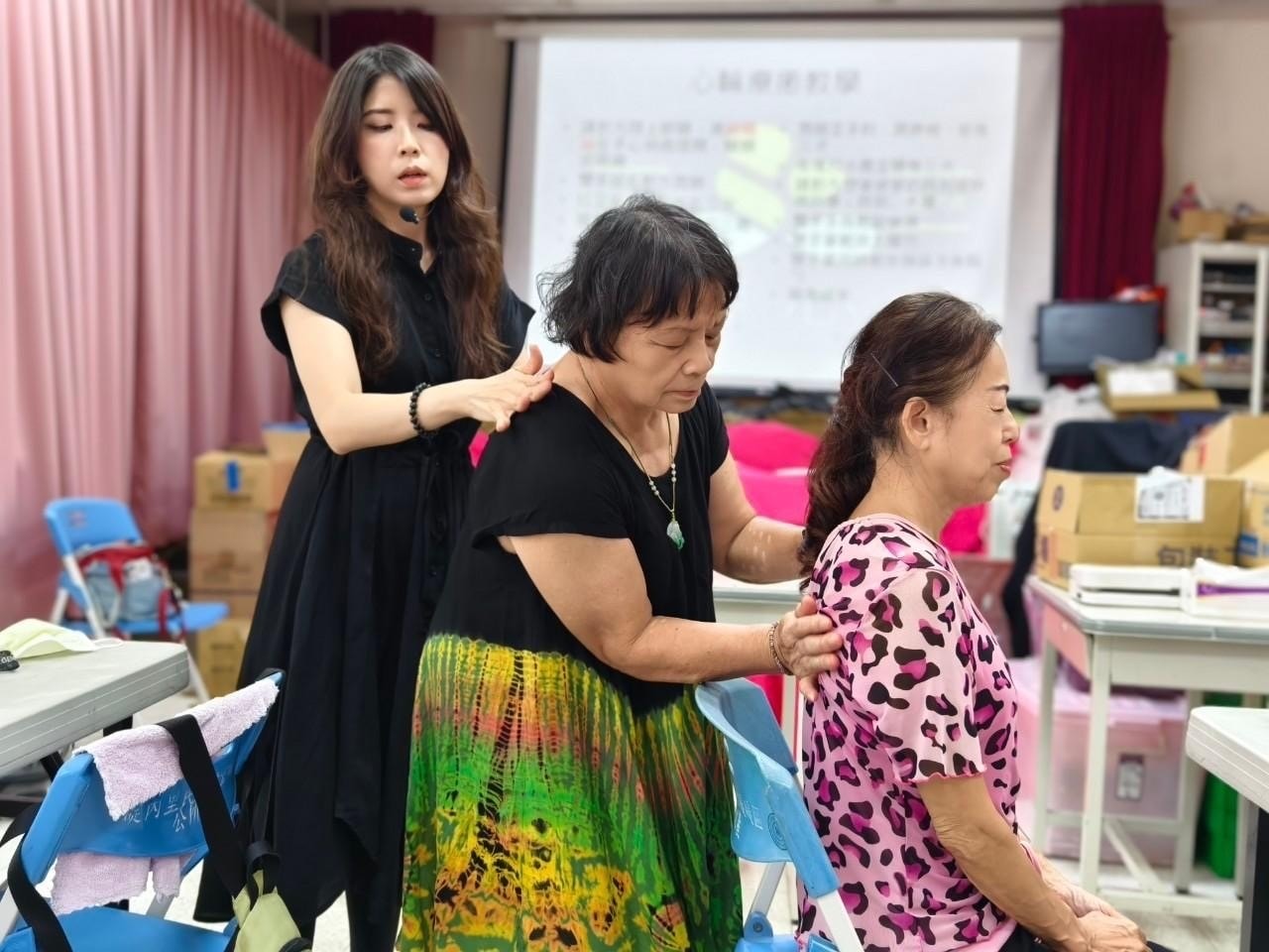 基隆芳療課照片紀錄