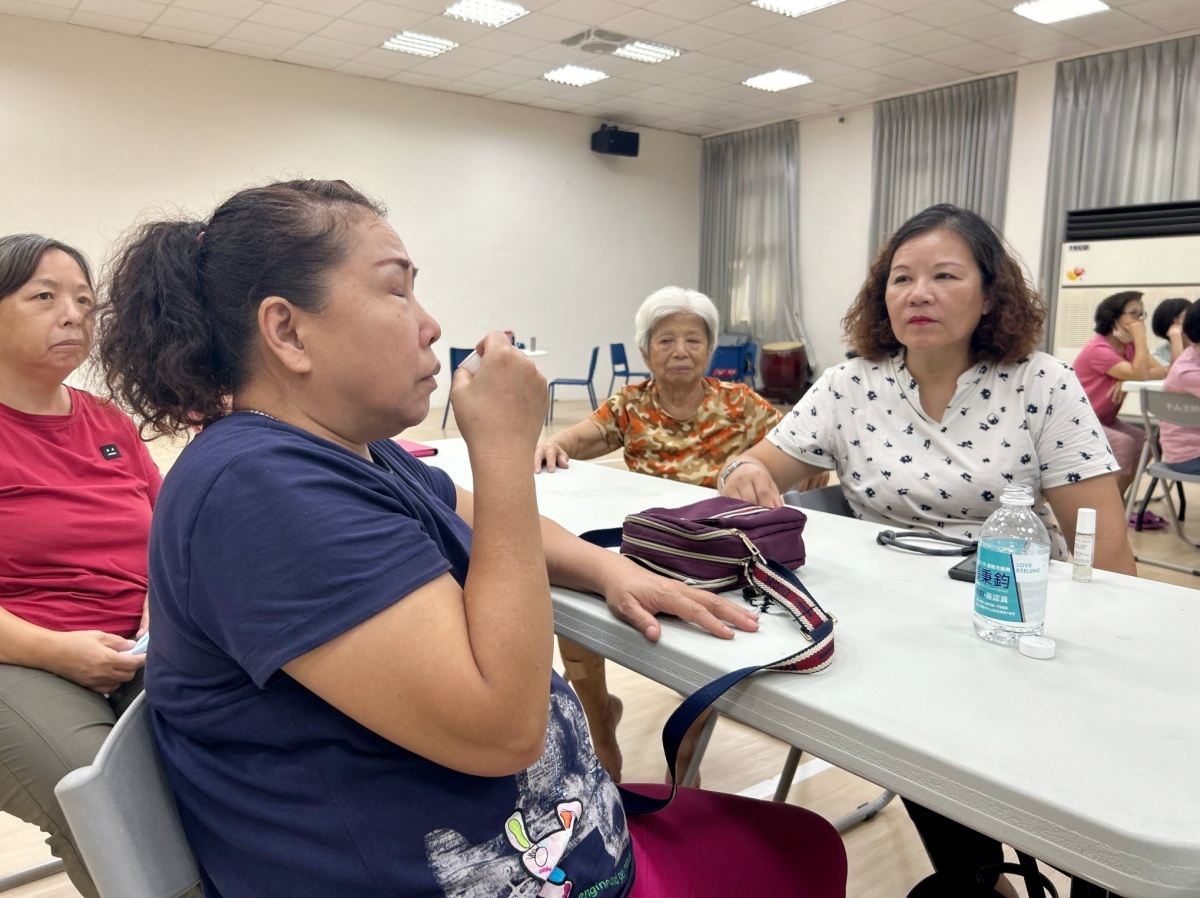 基隆芳療課照片紀錄