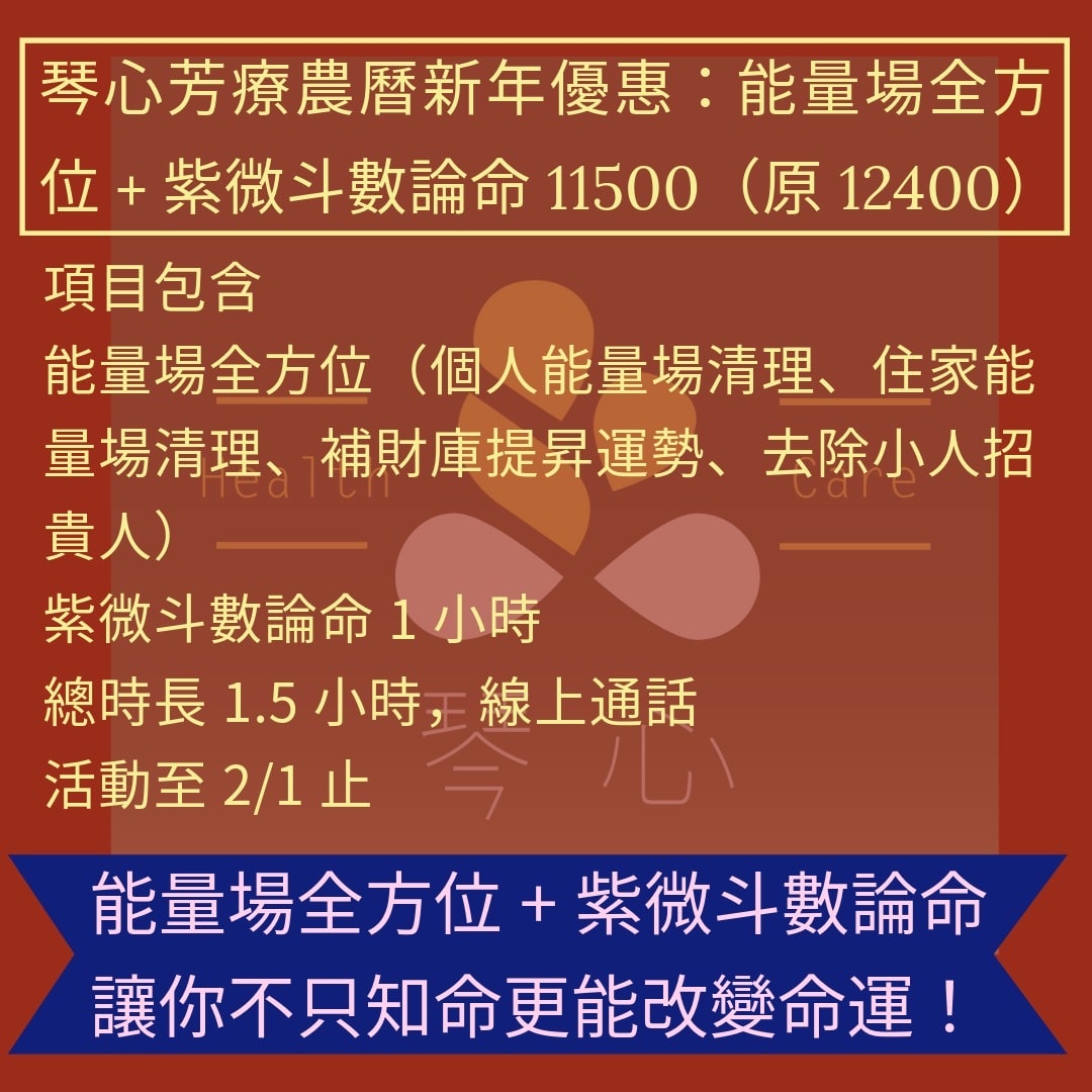 能量場全方位+紫微斗數