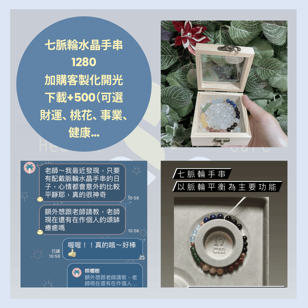 Youtube影片Part65：琴心芳療新產品生命靈數解盤與水晶手串