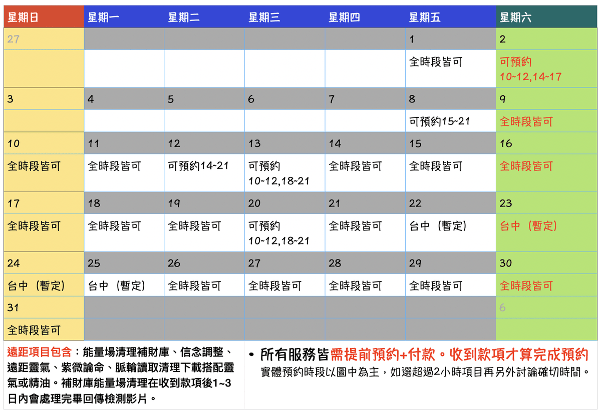 八月時段