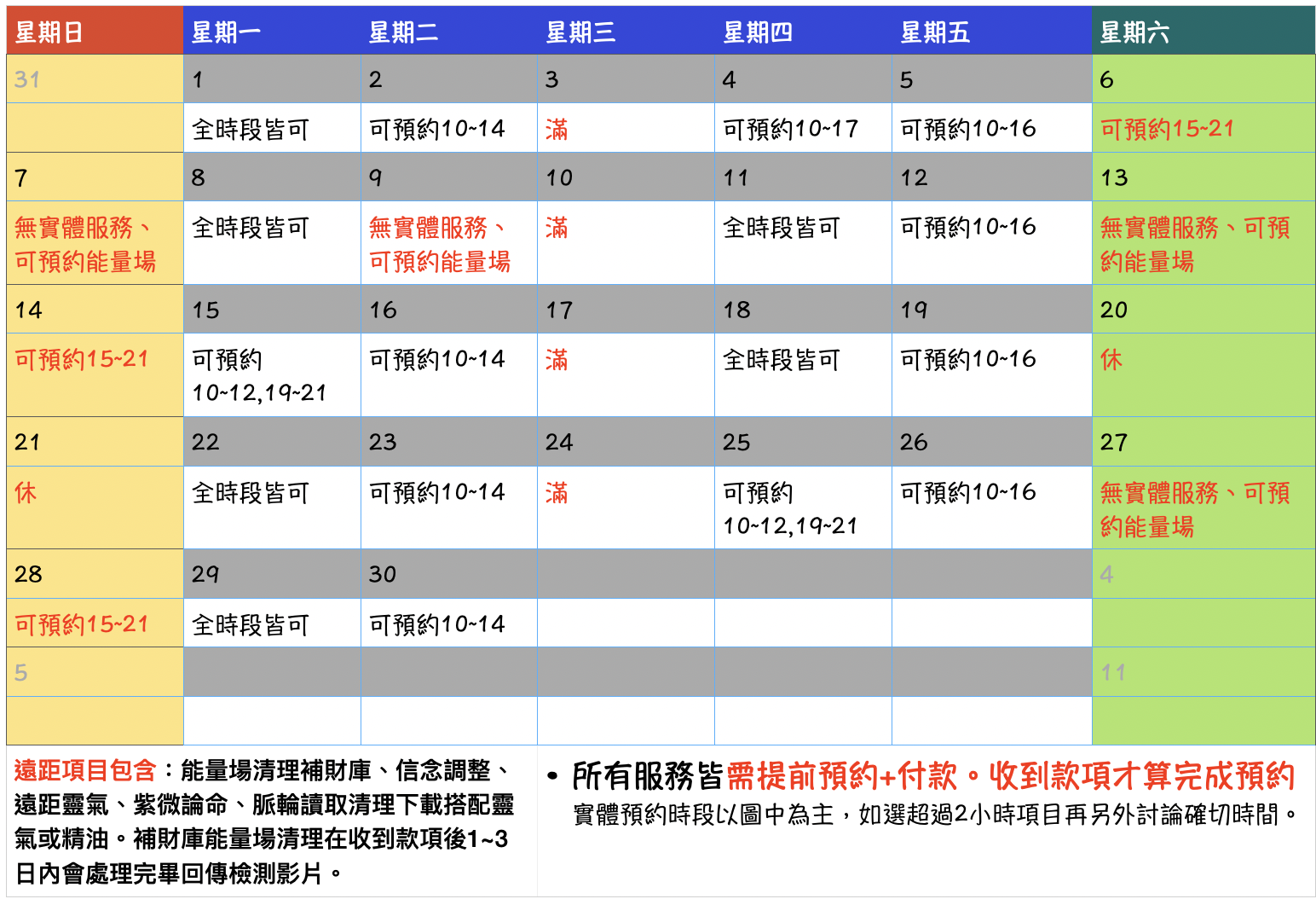 琴心芳療 2026 六月限定|夏日身心甦醒:內在降噪與高頻氣場調頻 - 第4張圖 時段