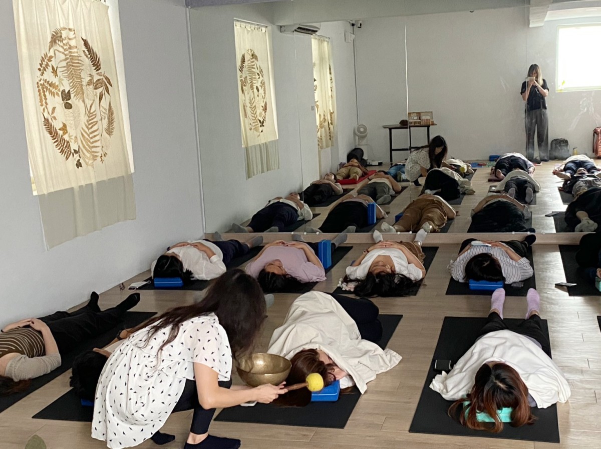 摩斯漢堡團體音療課
