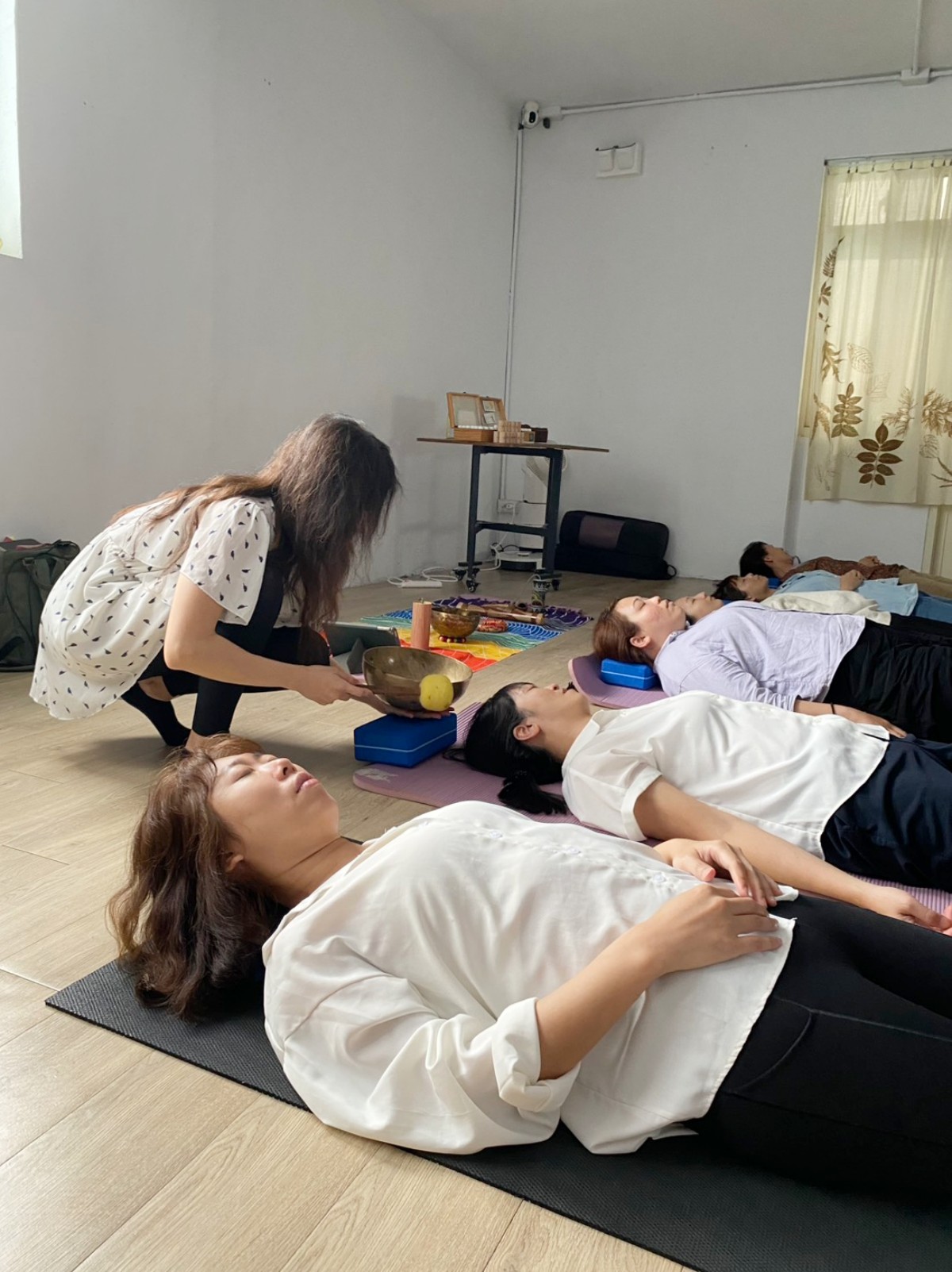 摩斯漢堡團體音療課