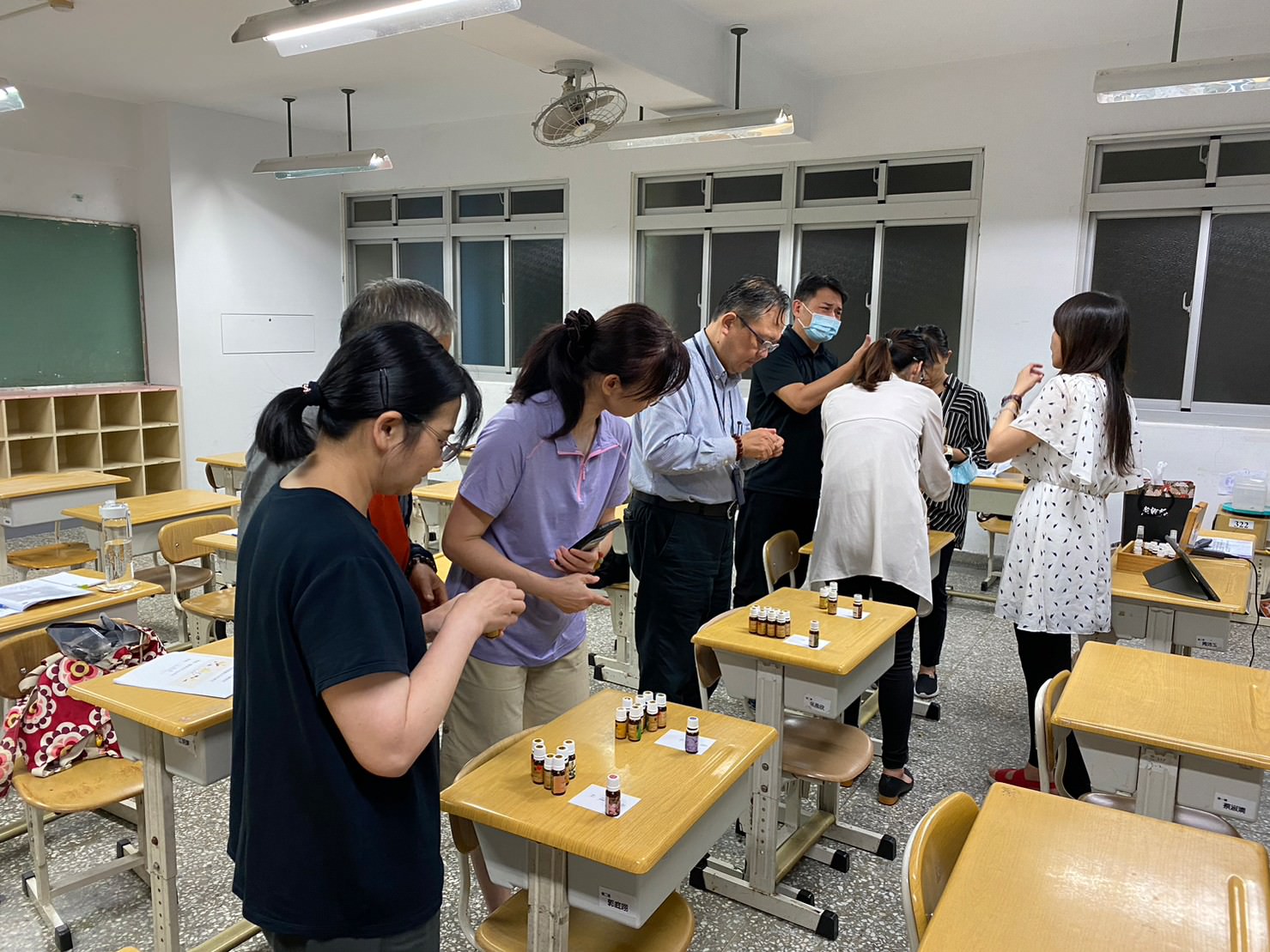 精油在脈輪五行的應用上課記錄