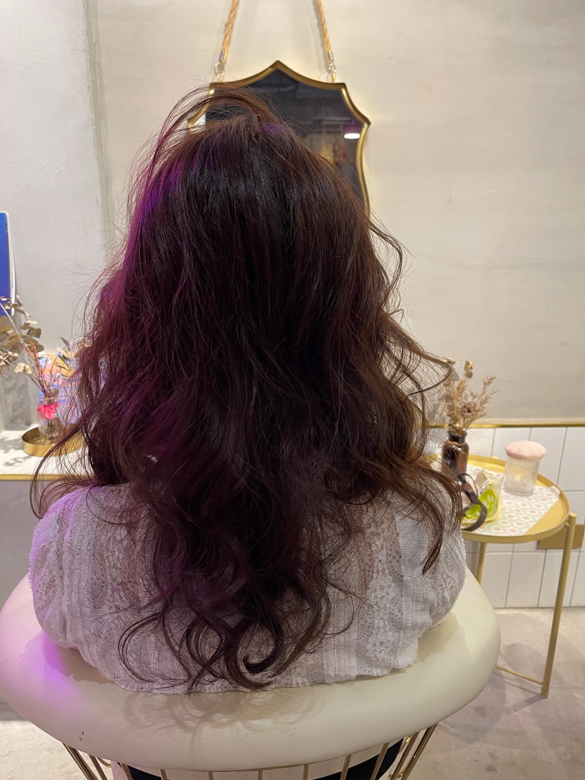 CRE.a salon C.M Taipei hair cafe韓式髮根燙
